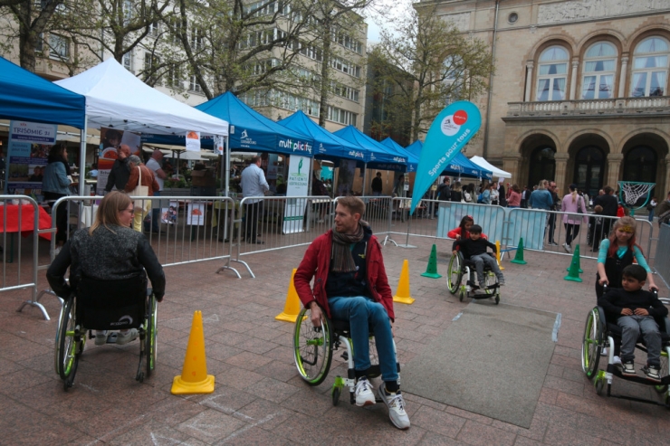Luxemburg / Eine Stadt für alle: Aktions- und Sporttag für Menschen mit spezifischen Bedürfnissen