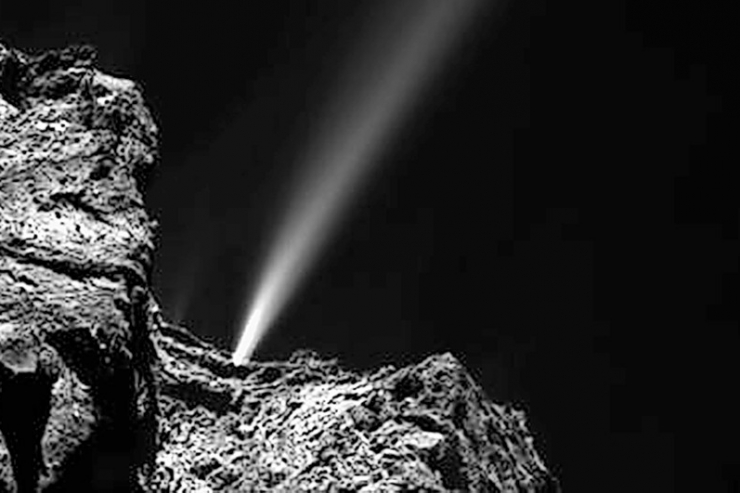 Weltall / Luxemburger Team des MNHN beobachtet Geysir-Eruption auf Jupiter-Komet