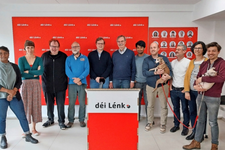 Luxemburg-Stadt / „déi Lénk“: vier Spitzenkandidaten und ein ambitioniertes Wahlprogramm