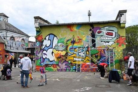 Street Art / 25 Jahre Graffiti in Luxemburg: Altes Schlachthaus wird neu gestaltet