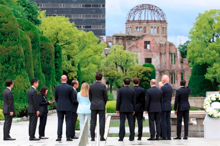 G7 / Symbolträchtiger Gipfelauftakt: Besuch am Mahnmal von Hiroshima