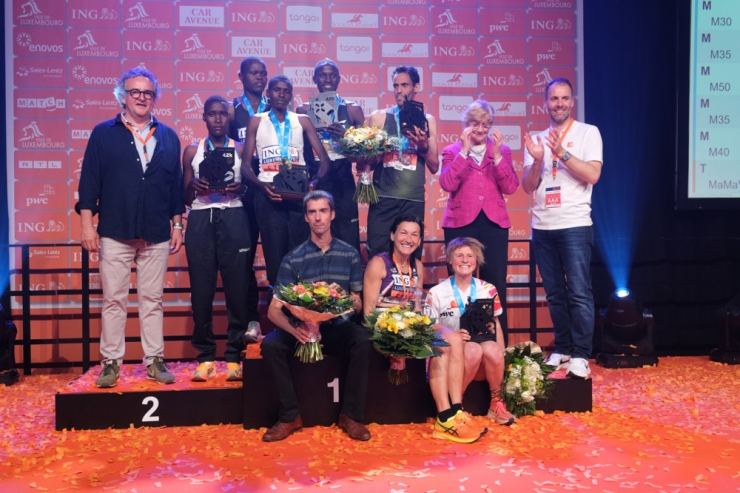 ING Night Marathon / Luc Scheller trumpft groß auf