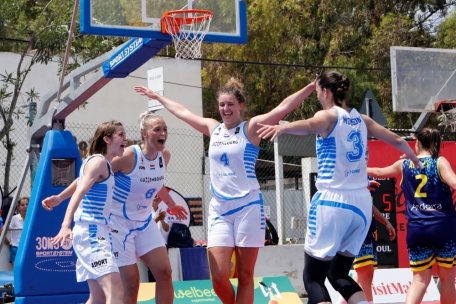 3x3-Basketball / Bridget Yoerger: Eine stolze Luxemburgerin, bei der zu Hause nun drei Goldmedaillen liegen werden