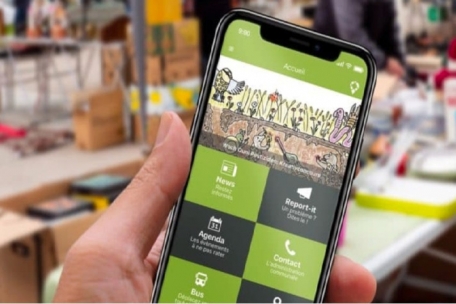Kommunikation / Neue Version der Differdinger City-App