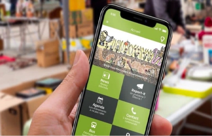 Kommunikation / Neue Version der Differdinger City-App