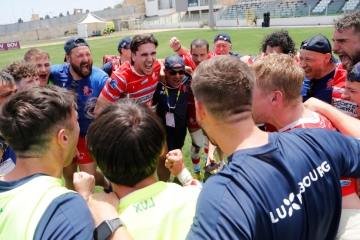 Rugby / Premierengold für die coolen Jungs: Herren-Team ungeschlagen zum Turniersieg
