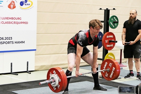 Hat die Minima f&uuml;r die EM erreicht: Silverbacks-Athlet Philippe Gasch&eacute;