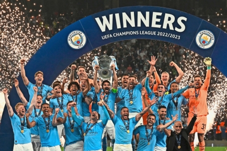 Champions League / Am Ziel der Träume: Premieren-Sieg für Manchester City