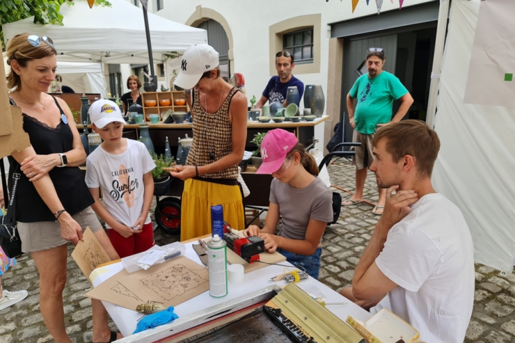 Burglinster / Kunsthandwerkertage locken Tausende Besucher 