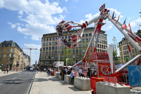 Luxemburg-Stadt / Jahrmarkt im Herzen der Hauptstadt: Bis zum 2. Juli findet die „Garer Kiermes“ statt