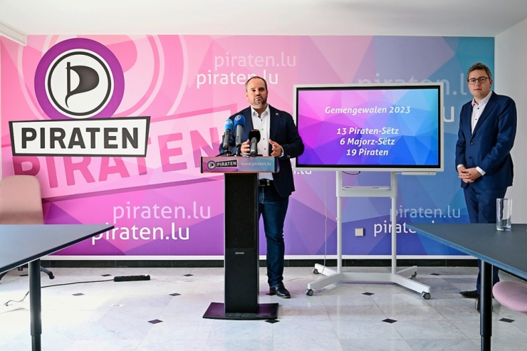 Piraten / Nach ihren Gewinnen in den Gemeinden hofft die Partei auf Fraktionsstärke in der Chamber