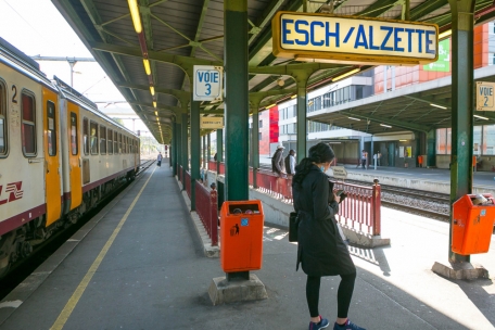Kriminalität / Überfall am Escher Bahnhof