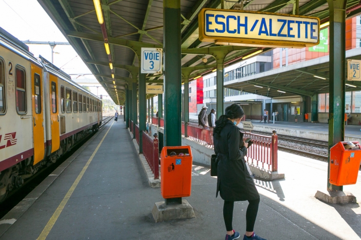 Kriminalität / Überfall am Escher Bahnhof