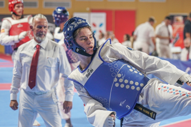 Taekwondo / Isabelle Faber ärgert die Vize-Weltmeisterin: „Wenn der Schlag sitzt, dann sitzt er“