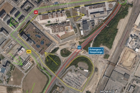 Die geplante Umleitung