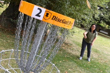 Disc Golf / Warum die Frisbee-Scheiben Belval erobern 