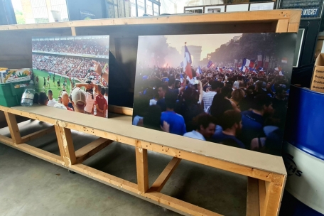 Auch abseits des Spielfeldes drehte sich alles um die Liebe zum Fu&szlig;ball