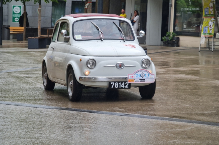 Lokales Erbe / Dolce Vita auf vier Rädern: Düdelingen feiert den Auftakt der italienischen Woche mit dem Fiat 500