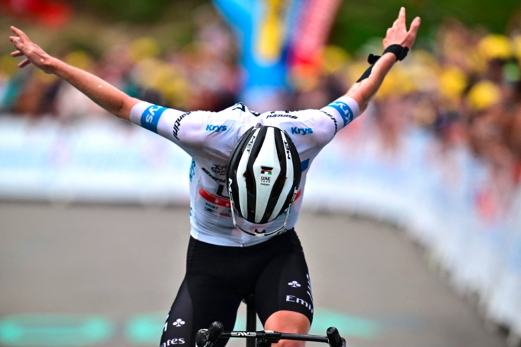 Tour de France / „Große Schlacht bis zum Ende“: Pogacar gewinnt 6. Etappe und schlägt gegen Vingegaard zurück