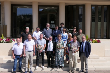 Schifflingen / Letzte Sitzung für Solagna, Nothum und Schütz