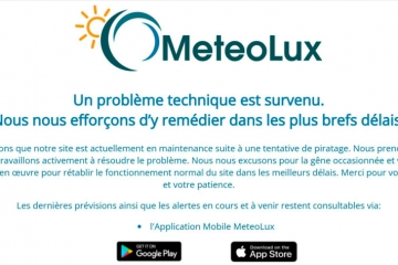 Luxemburg / Wetterdienst offline: Hacker legen Meteolux-Website lahm