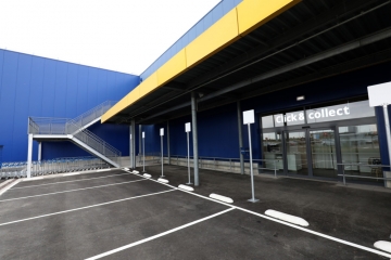 Click & Collect / IKEA in Arlon vereinfacht Selbstabholsystem