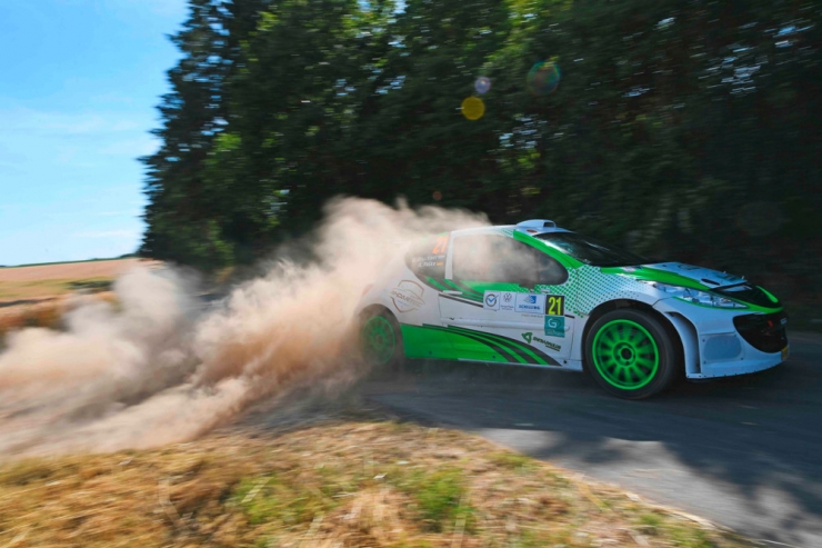 Motorsport / Aufwärmen mit Stil beim Shakedown der Rallye Luxemburg in Hosingen