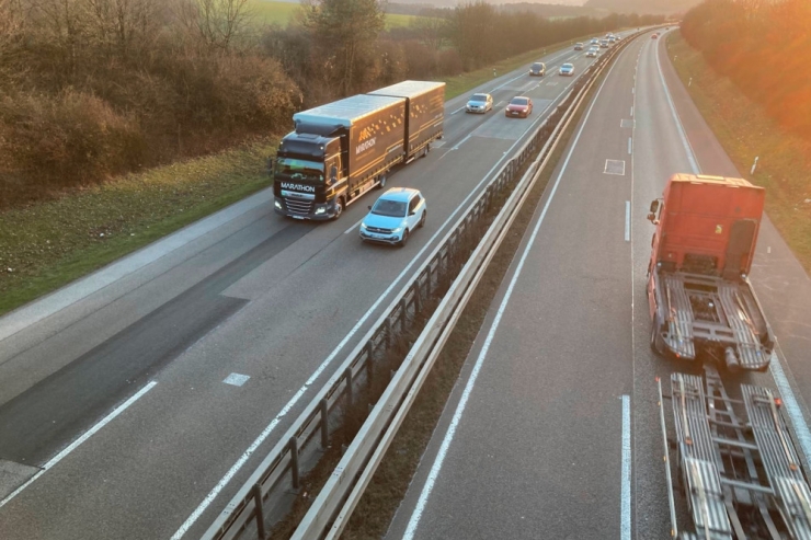 Region Trier / Baustelle an der A64 Richtung Luxemburg startet – und sie dauert lange …