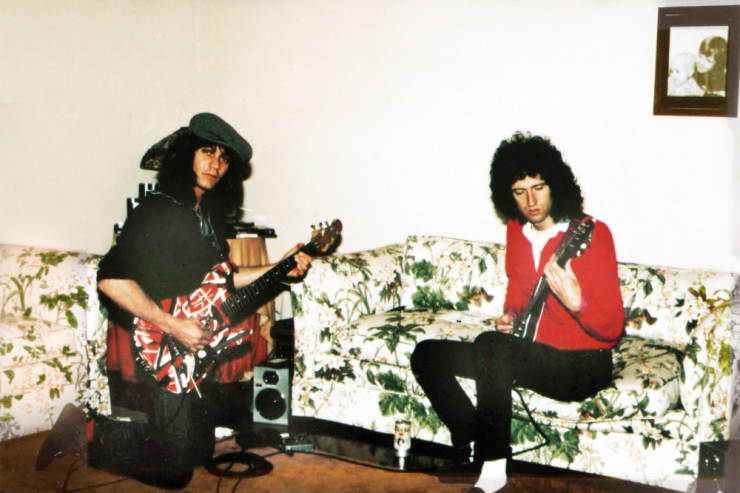 Rockmusik / Gitarrengötter unter sich: Als Brian May mit Eddie Van Halen jammte