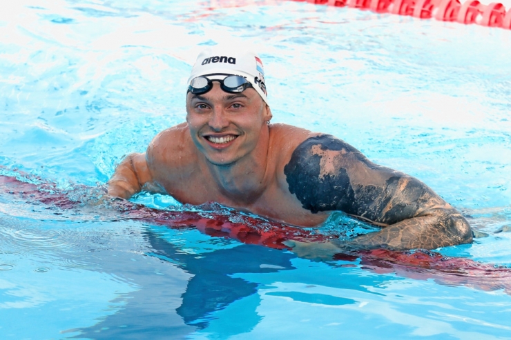 Schwimm-WM / „Halbfinale und Rekord wären ein Traum“: Julien Henx vor seinem Einsatz in Fukuoka