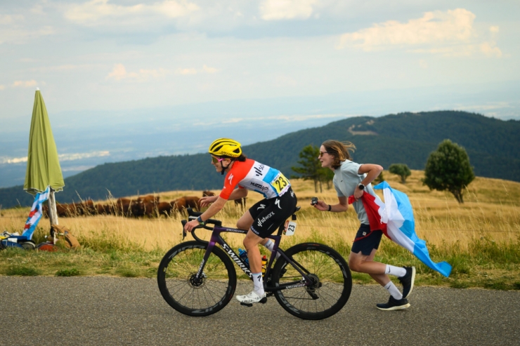 Radsport / Von der Zuschauerin ins Peloton: Tour de France Femmes beginnt Sonntag mit Berton und Majerus