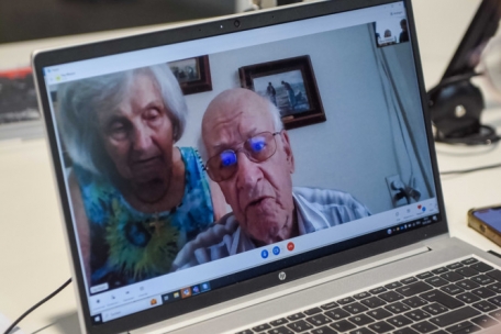 Kay und Léon Moyen im Skype-Interview mit der Revue und dem Tageblatt 