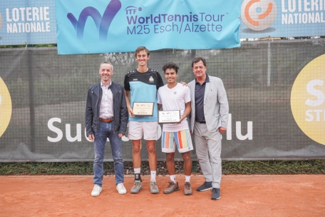 Alex Knaff freute sich über den Turniersieg auf heimischem Territorium