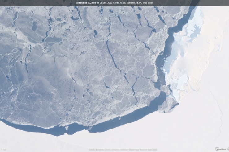 Klimawandel / Meereis in der Antarktis erholt sich selbst im Winter bisher nicht