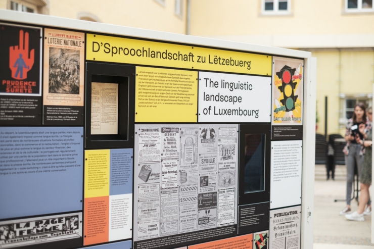 „D’Lëtzebuerger Sprooch(en)“ / Ausstellung zur luxemburgischen Sprache wandert nach Ulflingen