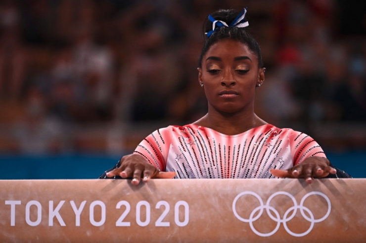 Turnen / Turn-Königin Biles gibt Comeback