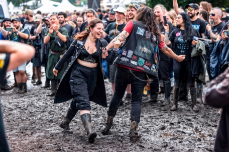 Musik / Heavy-Metal-Festival in Wacken im Schlamm