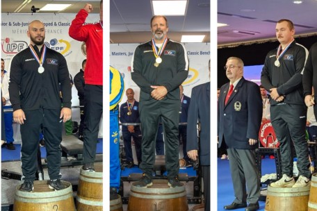 Benchpress-EM / Quer durch die Bank erfolgreich: Ndoja, Notschaele und Parage holen Medaillen