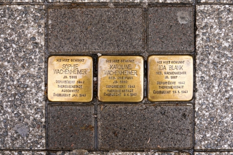 Stolpersteine in Esch (5) / Die Familie Wachenheimer und ihre Deportation nach Theresienstadt und Auschwitz