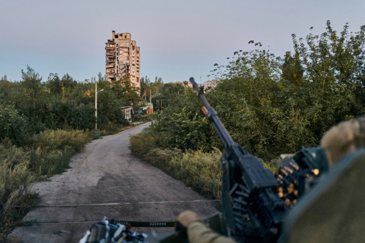 Ukraine-Krieg / Gedämpfte Hoffnungen auf dem weiten Weg nach Melitopol