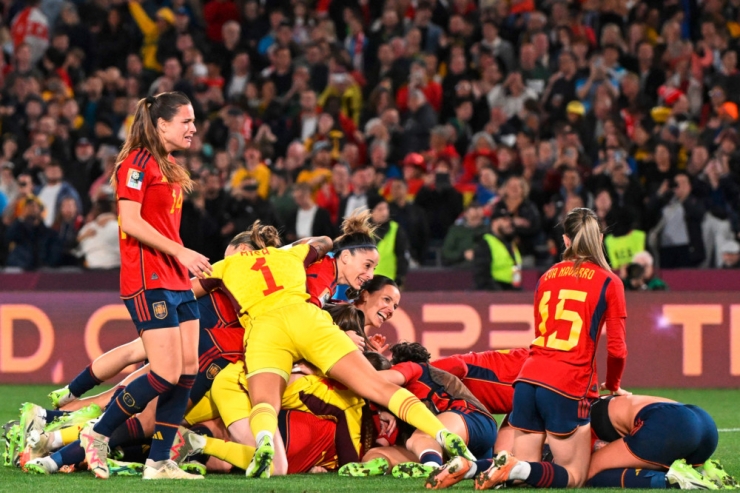 Fußball / Spaniens Fußballerinnen holen erstmals WM-Titel