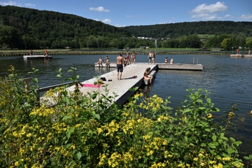 Echternacher See / Bis zu 1.000 Besucher pro Tag: So lief die erste Badesaison