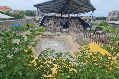 Blick auf einen Teil des Sea Life