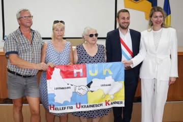 Leudelingen / Bürgermeister zu Besuch in der Ukraine