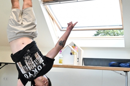 Brandon Konrad ist sozusagen Breakdance-Autodidakt