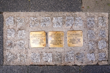 Stolpersteine in Esch (10) / Die Metzgerfamilie Nussbaum-Schmitz und ihre Deportation nach Drancy und Auschwitz