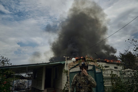 Ukraine-Krieg / Selenskyj sieht Fortschritte bei Gegenoffensive