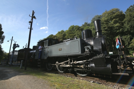 Dampflokomotive Nr. 12, die 120-jährige Jubilarin