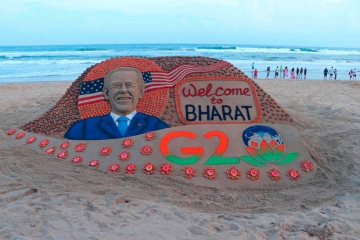 Indien / Die Präsidenten von China und Russland sind die großen Abwesenden beim G20-Treffen