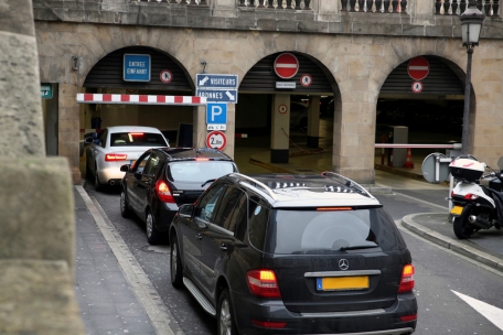 Luxemburg-Stadt / Parkhaus Knuedler periodisch aufgrund von Sanierungsarbeiten gesperrt